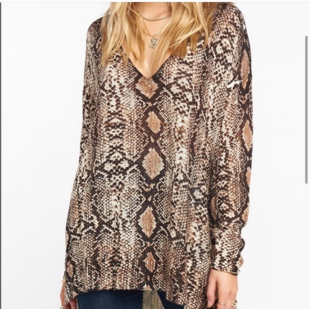 Show Me Your Mumu Hug Me Sweater in Python Size XS